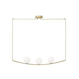 Luminaria colgante suspension NOVA LUCE VITTON NL-8279602 Laton