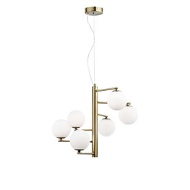 Luminaria colgante suspension NOVA LUCE AGRIGENTO NL-1700306001 Laton