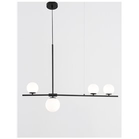 Luminaria colgante suspension NOVA LUCE IMPERO NL-9100441 Negro
