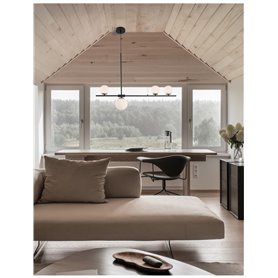 Luminaria colgante suspension NOVA LUCE IMPERO NL-9100441 Negro