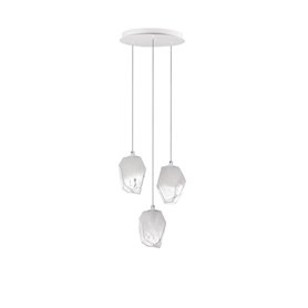 Luminaria colgante suspension NOVA LUCE ICE NL-9160233 Blanco