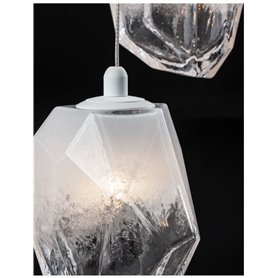 Luminaria colgante suspension NOVA LUCE ICE NL-9160233 Blanco