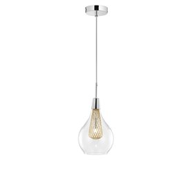 Luminaria colgante suspension NOVA LUCE FILO 1500202811 Cromo