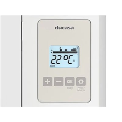 Radiador térmico 1200W AVANT Wi Ducaheat DUCASA 0.636.319 Blanco