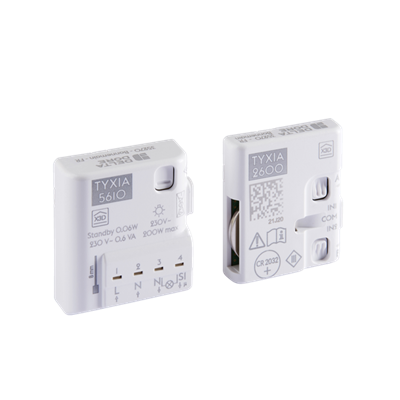 Pack conmutador inalambrico con neutro Delta dore Tyxia 501 6351407