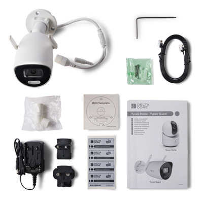Cámara de seguridad TYCAM GUARD exterior conectada DELTA DORE 6417017