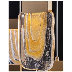 Luminaria Led colgante suspension NOVA LUCE GRANI NL-9160287 Oro
