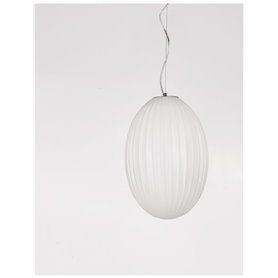 Luminaria colgante suspension NOVA LUCE HECTOR NL-9190033 Cromo-Blanco