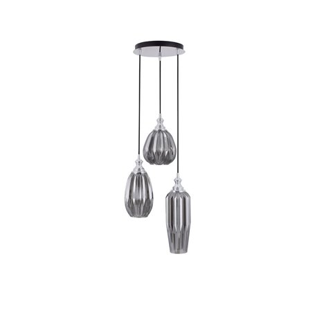 Luminaria colgante suspension NOVA LUCE ZARLEY NL-9066031 Cromo