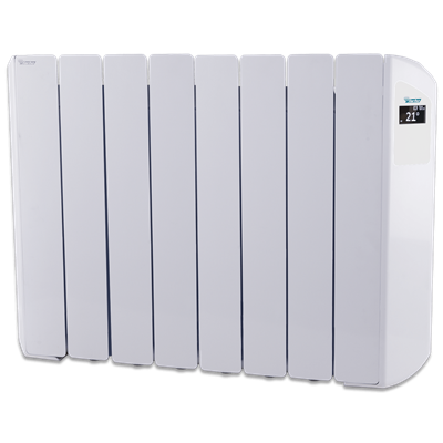 Radiador eléctrico FARHO VICW08 serie VICTORIA WIFI blanco 8 modulos 1330W