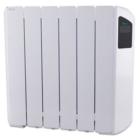 Radiador eléctrico FARHO VICNW06 serie VICTORIA WIFI Negro 6 modulos 1000W