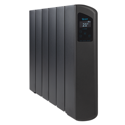 Radiador eléctrico FARHO VICNWPN06 serie VICTORIA WIFI antracita 6 modulos 1000W