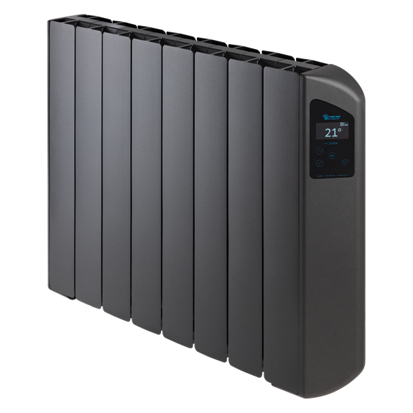 Radiador eléctrico FARHO VICNWPN08 serie VICTORIA WIFI antracita 8 modulos 1330W