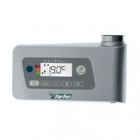 Radiador Toallero eléctrico FARHO NOVA LITTLE TNDCRL300 300w color Cromado