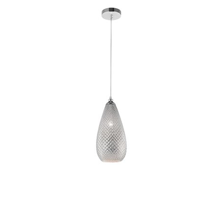 Luminaria colgante suspension NOVA LUCE BOHO NL-8040401 Cromo