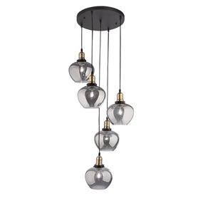 Luminaria colgante suspension NOVA LUCE CEDRO NL-8436406 Negro