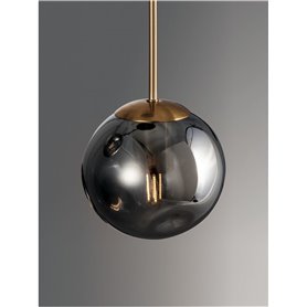 Luminaria colgante suspension NOVA LUCE SPADA NL-9426751 Negro