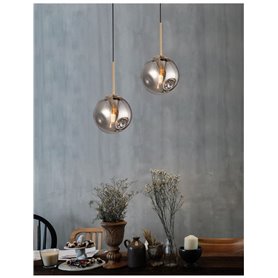 Luminaria colgante suspension NOVA LUCE SPADA NL-9426751 Negro