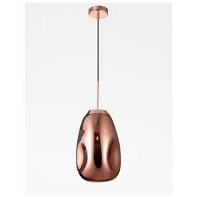 Luminaria colgante suspension NOVA LUCE LAVA NL-9190391 Cobre
