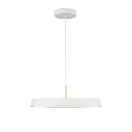 Lampara Led colgante suspension NOVA LUCE VETRO NL-910621 Blanco