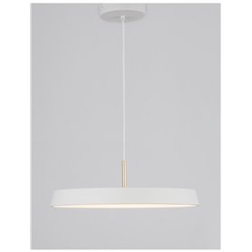 Lampara Led colgante suspension NOVA LUCE VETRO NL-910621 Blanco