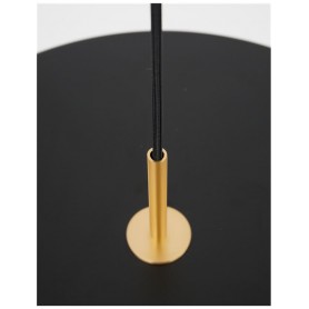 Lampara Led colgante suspension NOVA LUCE VETRO NL-910622 Negro