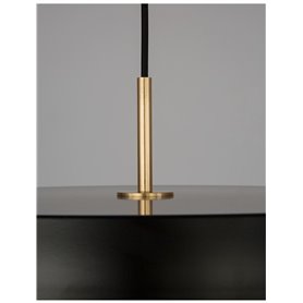 Lampara Led colgante suspension NOVA LUCE VETRO NL-910622 Negro