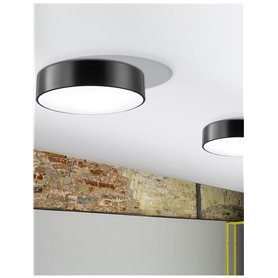 Lampara plafon NOVA LUCE FINEZZA NL-550403 Negro