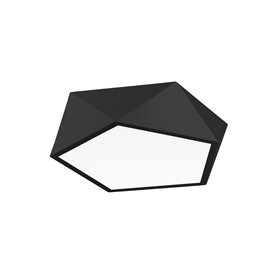 Lampara plafon NOVA LUCE DARIUS NL-8186202 Negro
