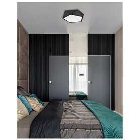 Lampara plafon NOVA LUCE DARIUS NL-8186202 Negro