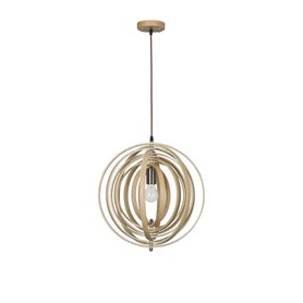 Luminaria colgante suspension NOVA LUCE ASCO NL-9138062 Madera