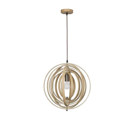 Luminaria colgante suspension NOVA LUCE ASCO NL-9138062 Madera