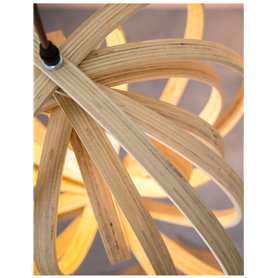Luminaria colgante suspension NOVA LUCE ASCO NL-9138062 Madera