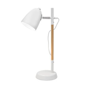 Luminaria de sobremesa NOVA LUCE ALINA NL-8808402 Madera-Blanco