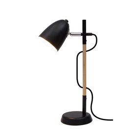 Luminaria de sobremesa NOVA LUCE ALINA NL-8808401 Madera-Negro