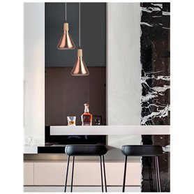 Luminaria colgante suspension NOVA LUCE VENANZIO NL-7605175 Cobre
