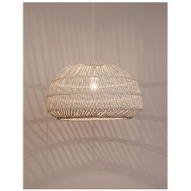 Luminaria colgante suspension NOVA LUCE MELODY NL-9586431 Ratan marfil