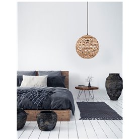 Luminaria colgante suspension NOVA LUCE GRIFFIN NL-9587121 Mimbre D40