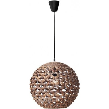 Luminaria colgante suspension NOVA LUCE GRIFFIN NL-9587121 Mimbre D40