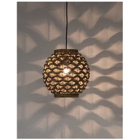 Luminaria colgante suspension NOVA LUCE GRIFFIN NL-9858720 Mimbre