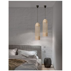 Luminaria colgante suspension NOVA LUCE MIA NL-9585081 Ratan