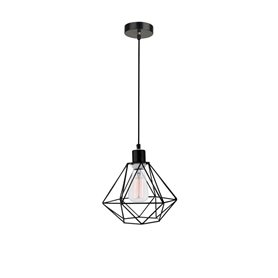 Luminaria colgante suspension NOVA LUCE PIETRA NL-673601 Metal negro