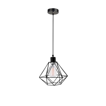 Luminaria colgante suspension NOVA LUCE PIETRA NL-673601 Metal negro