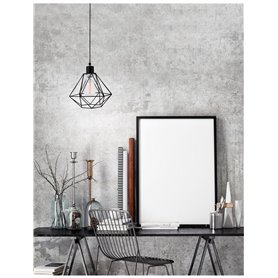 Luminaria colgante suspension NOVA LUCE PIETRA NL-673601 Metal negro