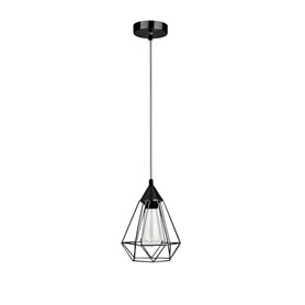 Luminaria colgante suspension NOVA LUCE PAOLO NL-7605180 Metal negro