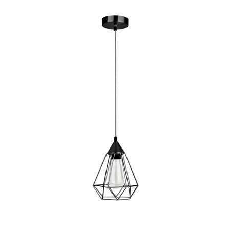 Luminaria colgante suspension NOVA LUCE PAOLO NL-7605180 Metal negro