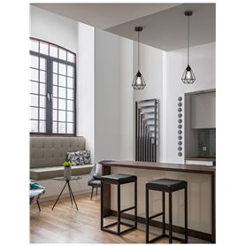 Luminaria colgante suspension NOVA LUCE PAOLO NL-7605180 Metal negro