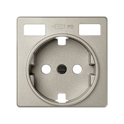 Tapa base enchufe schuko para 2x USB tipo C+C 8200061-034 SIMON serie 82 Cava 