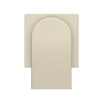 Tapa conector fibra óptica SIMON 7500545-031 Simon 75 Marfil