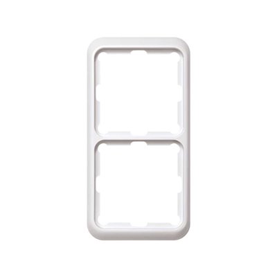 Marco para 2 elementos SIMON 75620-30 Simon 75 Blanco